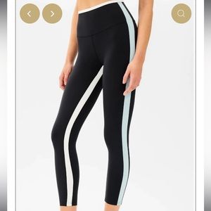 Splits 59 Black/Teal Sam High Waist Rigor 7/8 XS